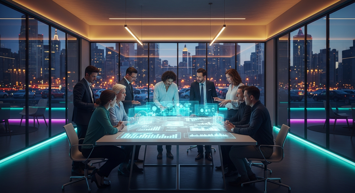 Community collaboration representing structured participation